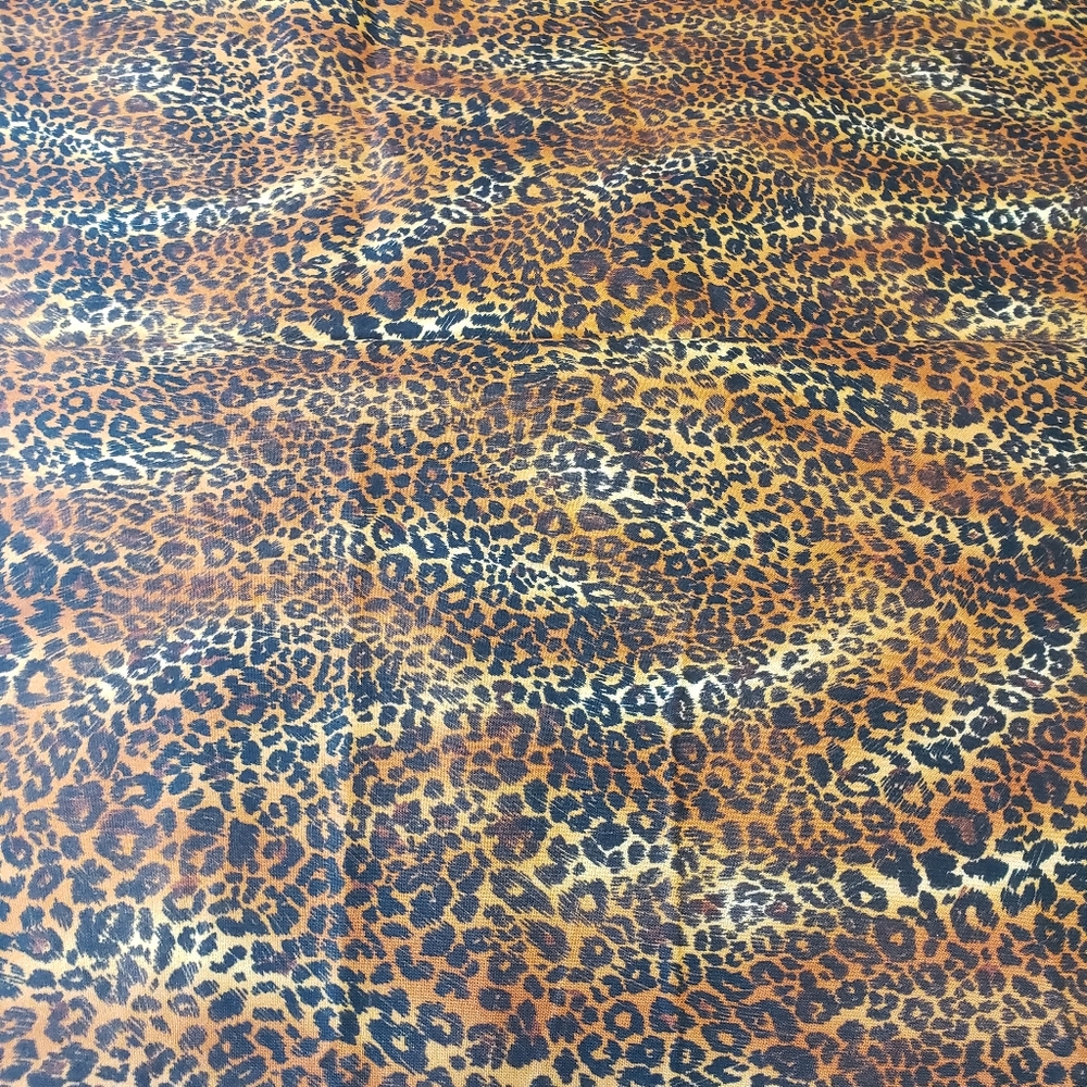 Robert Kaufman Animal Print Fabric ½ Yard Tribal Leopard Native Arts